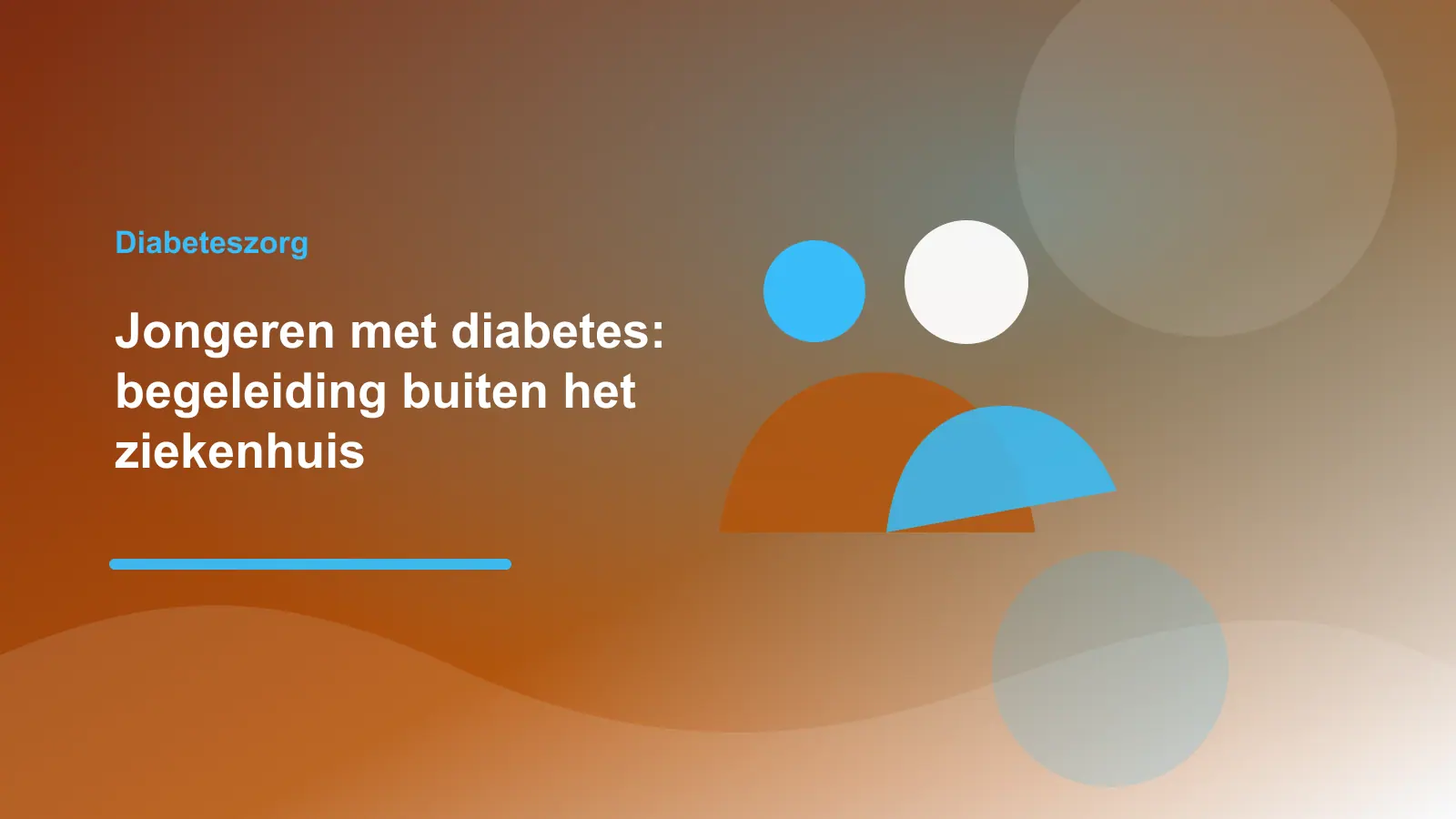 Jongere met diabetes bespreekt school, sensor en begeleiding buiten het ziekenhuis