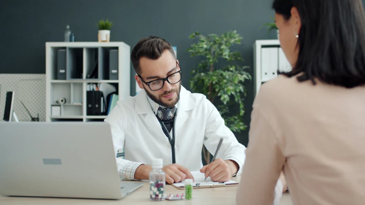Patient bespreekt second opinion over diabetesbehandeling met arts
