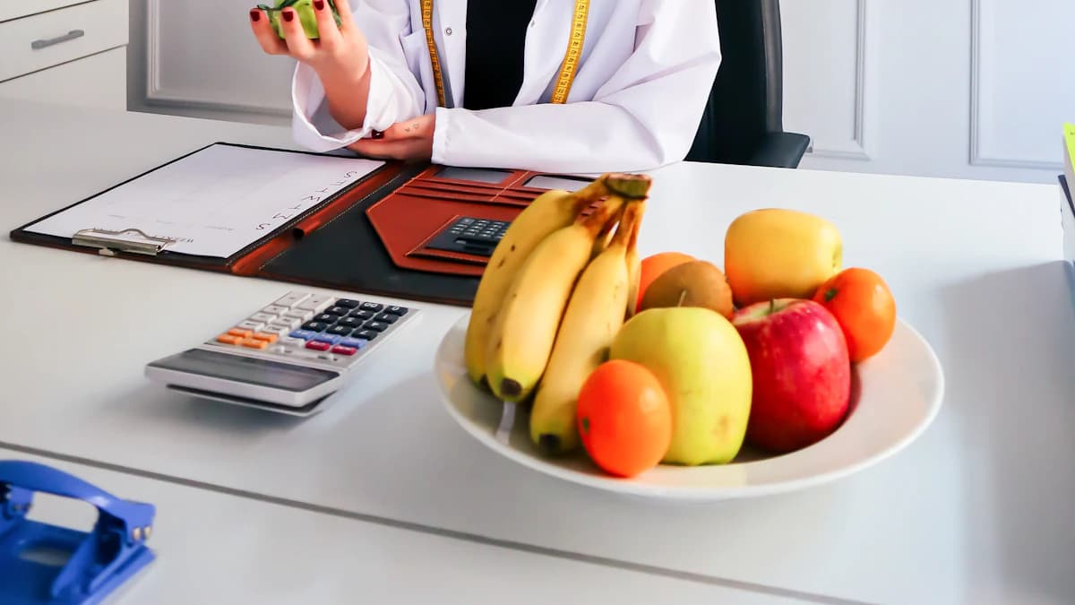 Client vergelijkt dietist en voedingsdeskundige