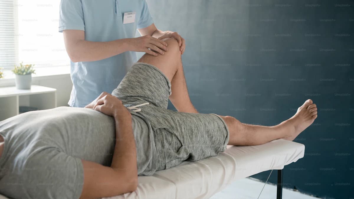 Patient bereidt een eerste fysiotherapieafspraak voor